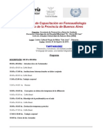 1º Jornadas de Capacitación en Fonoaudiología Del Centro de La Provincia de Buenos Aires