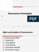 Insurance Principles