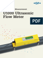 U1000 Ultrasonic Flow Meter