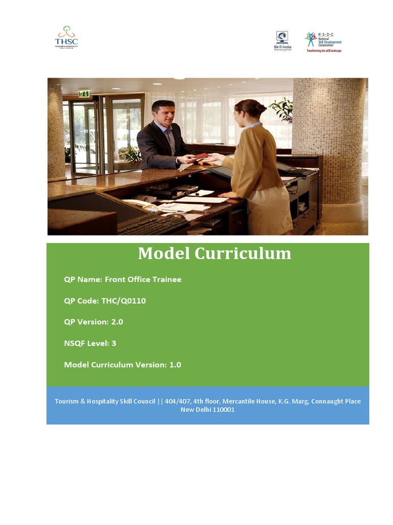 Front Office Trainee - MC - THC - Q0110 - V1.0 | PDF | Personal ...