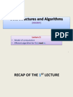 Lec02 Efficient Fibonacci Number Model of Computation