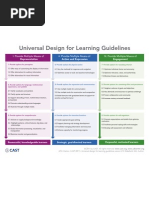 UDL Guidelines Version 2.2 Overview | PDF