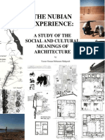 The Nubian Experience a Study of the Social and Cultural Meanings Ofarchitecture