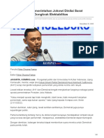 Kritik AHY Ke Pemerintahan Jokowi Dinilai Sarat Politik Strategi Dongkrak Elektabilitas