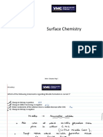 Surface Chemistry Revision Class Teacher Notes