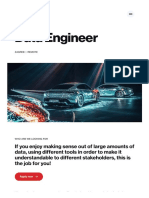 Data Engineer Role at Automotive Company