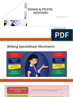 p3 - Bidang, Profesi Prinsip Akuntansi