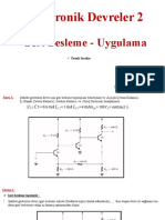 ED2 11.hafta - Geribesleme - Uygulama