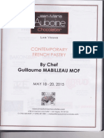 Guillaume Mabilleau MOF - Contemporary French Pastry