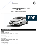 Modelul Tău Personalizat ZOE E-TECH 100% Electric