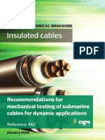 Insulated Cables: Recommendations For Mechanical Testing of Submarine Cables For Dynamic Applications