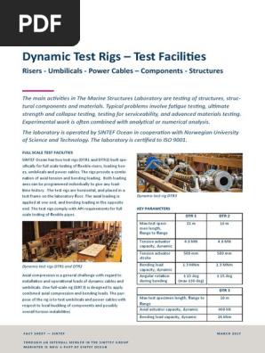 Full Scale Test Facilities