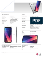 LG V30 - Spec Sheet - EN