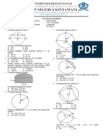 Soal Ulangan Lingkaran