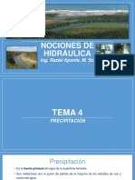 Nociones de Hidráulica: Ing. Raziel Aponte, M. SC