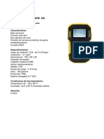 Analizador cl2 Aire BD Características