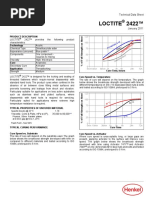 LOCTITE 243 Technical Data Sheet | PDF | Nut (Hardware) | Viscosity