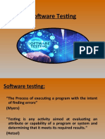 Software Testing Fundamentals