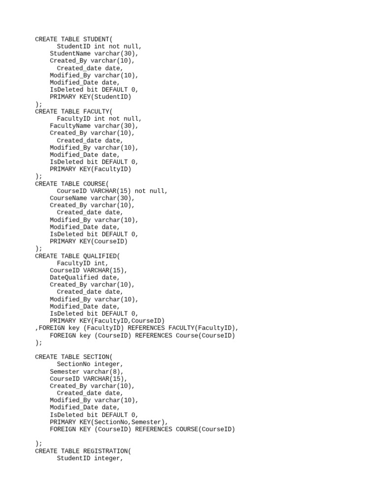 DB Schema | PDF | Software Engineering | Computing