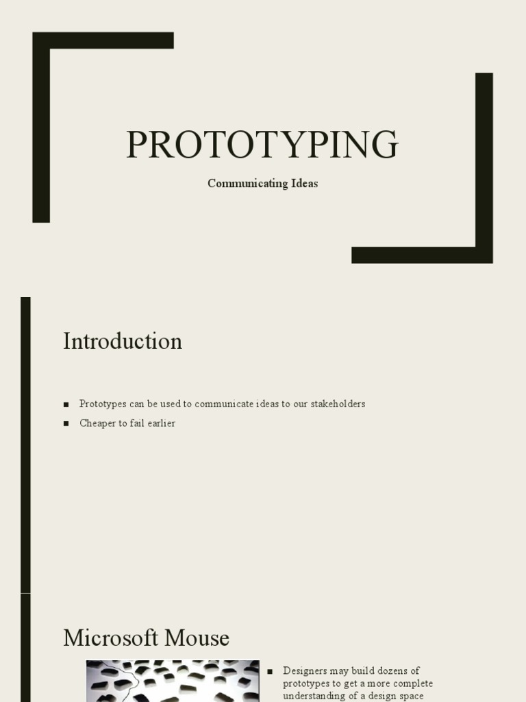 Prototyping Techniques for Effective Design | PDF | Art