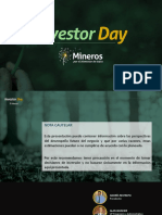 Investor Day Mineros