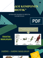 Interaksi Komponen Biotik