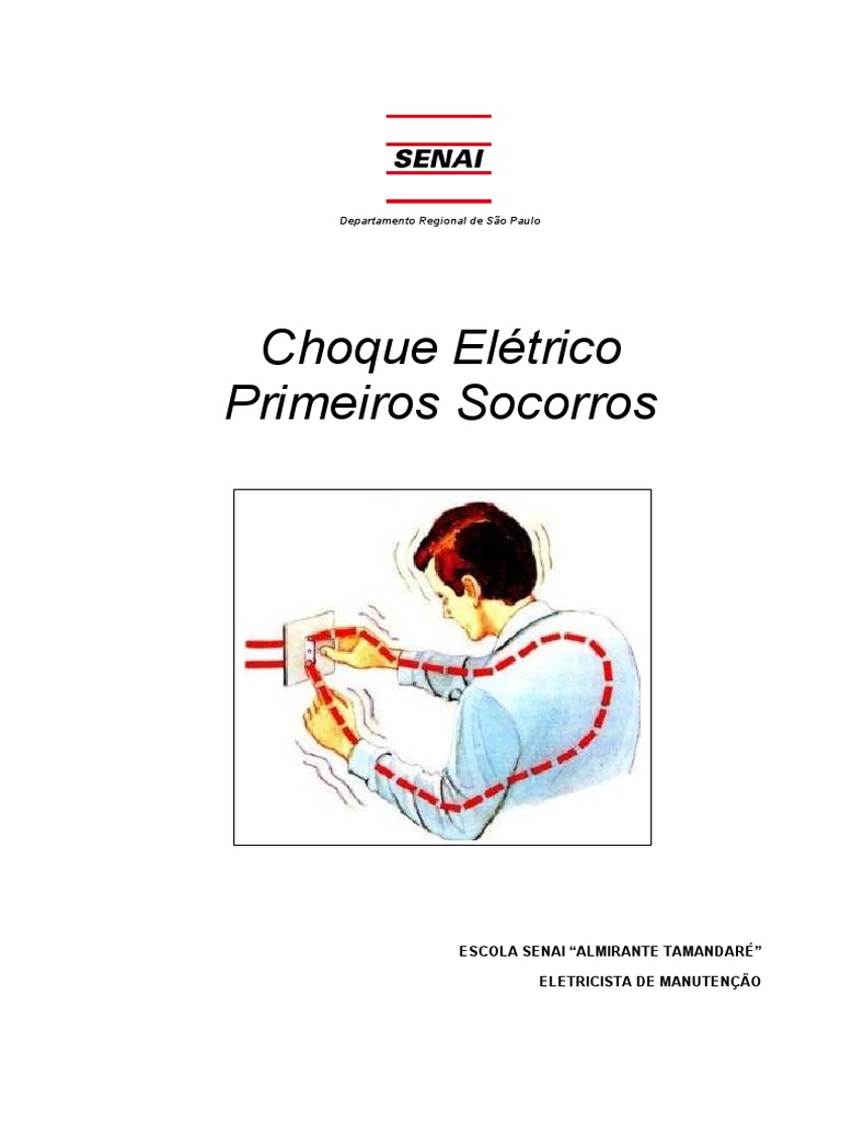 Choque Elétrico Primeiros Socorros PDF Nervo Coração