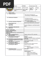 Grade 6 Gravity Lesson Plan | PDF | Gravity | Lesson Plan