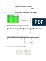 Fractions Assessment