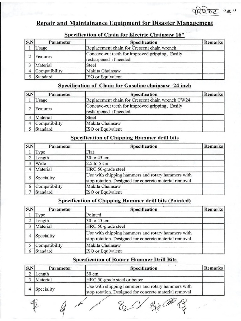 Disaster Management Equipment PDF