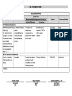 Mid-Year Review Form Development Plans