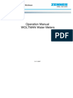 Operation Manual - Woltmann Meter