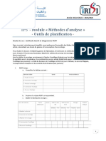 TP5 - Module Méthodes D'analyse - Outils de Planification