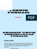 FONDASI DANGKAL-sipil