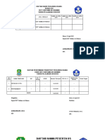 Daftar Hadir Pengawas Us