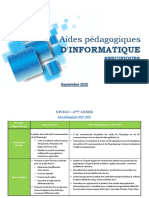 Aides Pédagogiques: D'Informatique