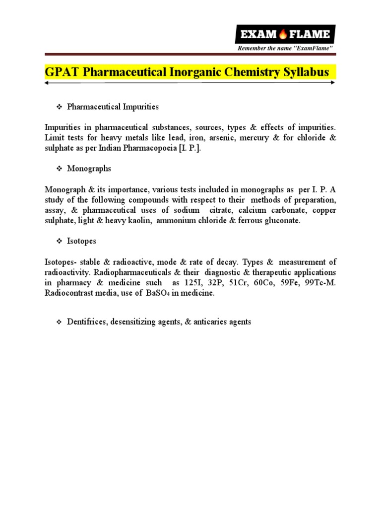 gpat-pharmaceutical-inorganic-chemistry-syllabus-pdf