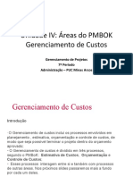 Unidaed IV Gerenciamento Dos Custos