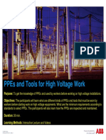 14 - PPEs and Tools For High Voltage Work