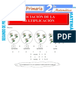 Iniciacion de La Multiplicacion para Segundo de Primaria