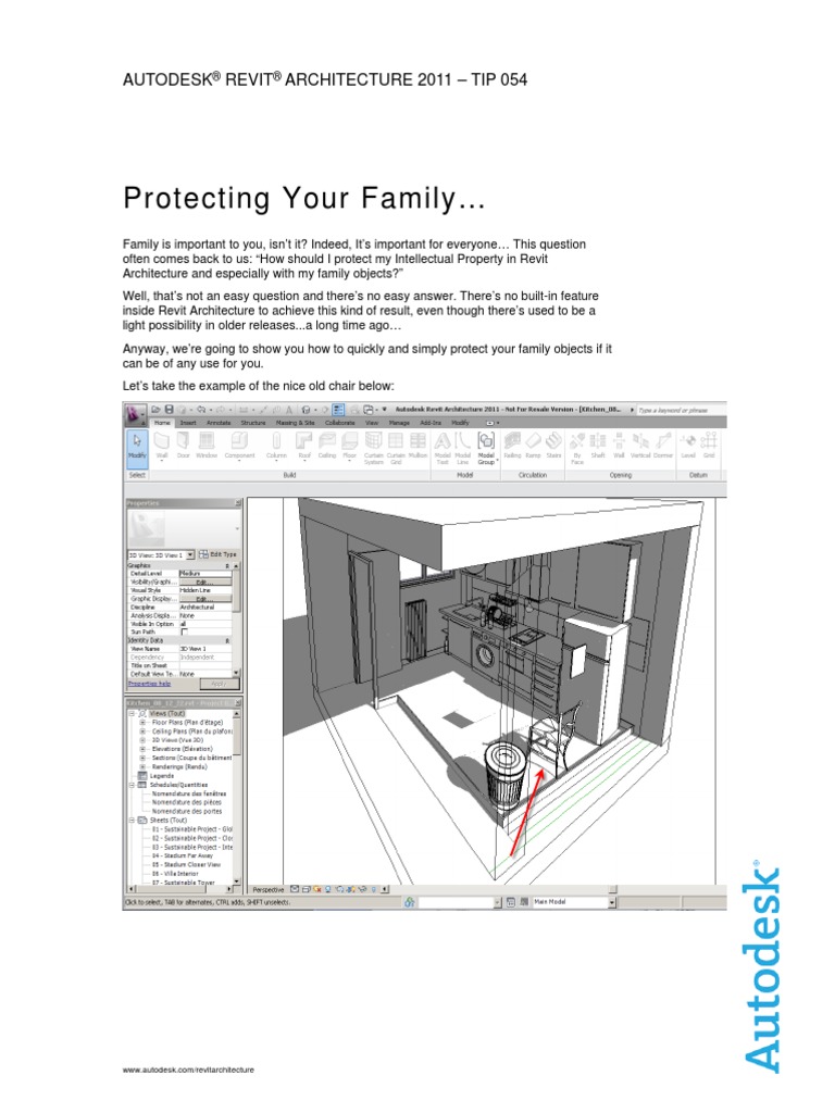 054 Revit Tip Protecting Your Family | PDF | Autodesk Revit ...