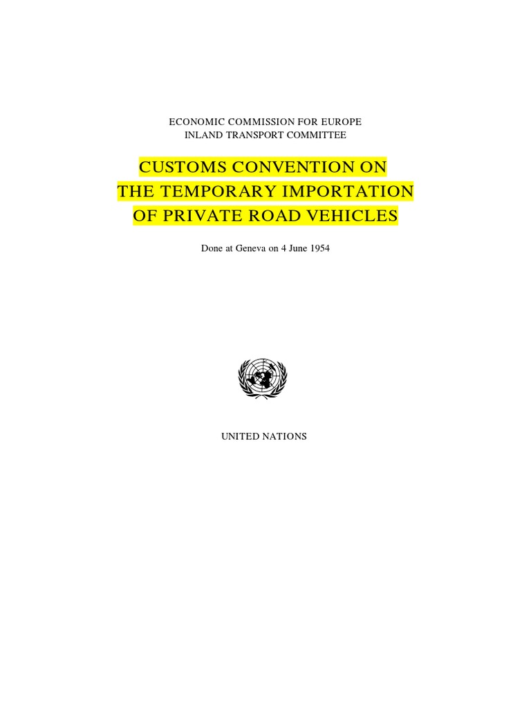 Temporary Importation Of Vehicle Cbsa – ODMC