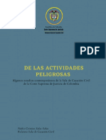 De las actividades peligrosas: Estudios de la jurisprudencia de la Corte Suprema de Justicia de Colombia