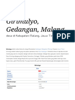 Girimulyo, Gedangan, Malang - Wikipedia Bahasa Indonesia, Ensiklopedia Bebas