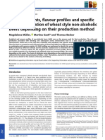 J Institute Brewing - 2021 - M Ller - Key Constituents Flavour Profiles and Specific Sensory Evaluation of Wheat Style