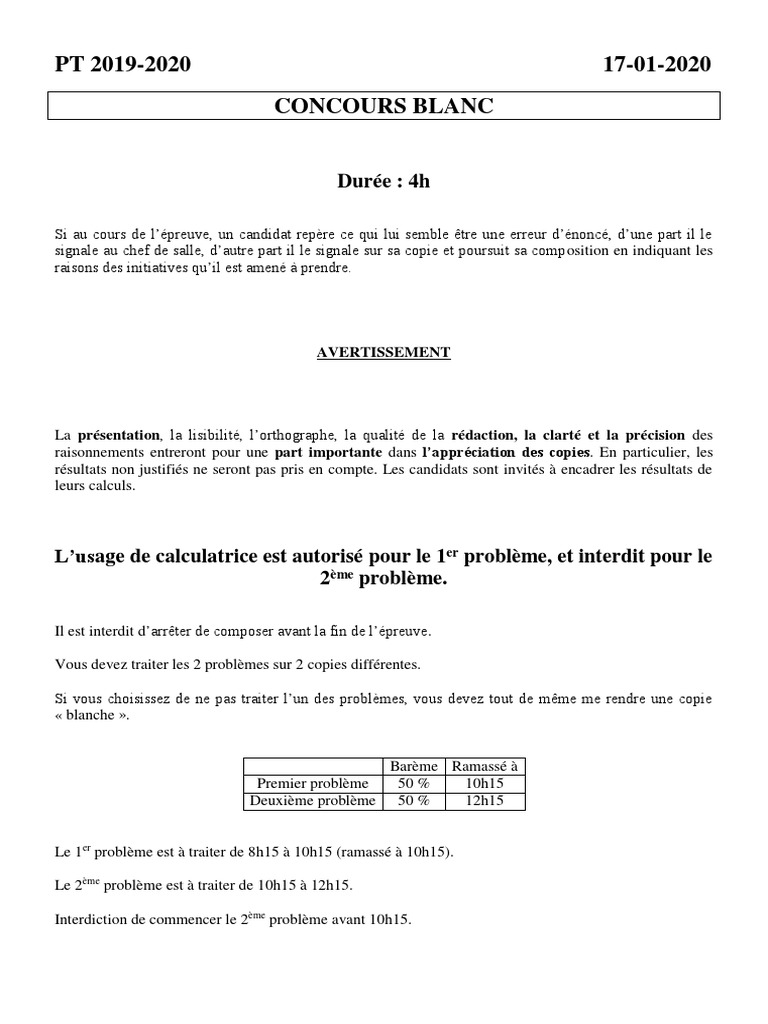 Problème 6 Pompe à chaleur et thermodynamique PDF Capacité — free download