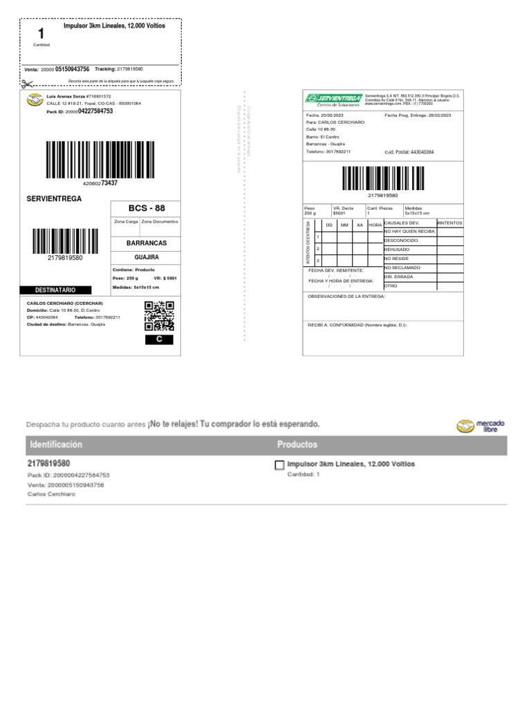 Labels pdf