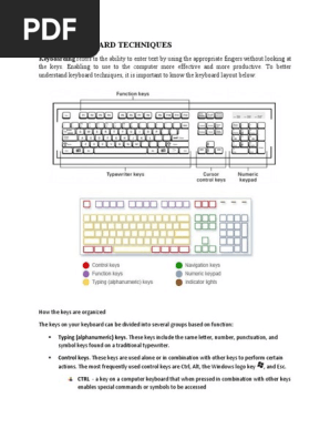Keyboard Technique