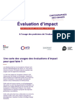 Evaluation Impact Cartographie Usages