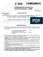 PROVA UESB - segundo dia - PROVA 4